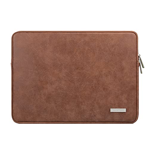 RAINYEAR 11 Pulgadas Funda Protectora para Portátil Cuero Artificial de Gamuza Bolsa Blanda...