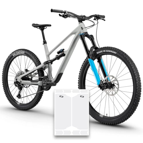 unleazhed Federgabelschutzfolie MATT | Schutzfolie für Federgabeln| Made in Germany|Passend für RockShox, Fox und andere