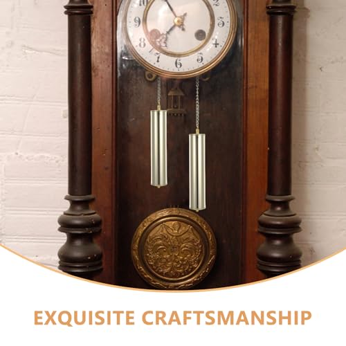 Martillo decorativo de reloj de pie OSALADI en metal dorado 3