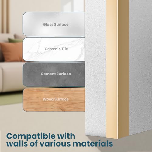 Image of 4Pcs 36 inch Metal Corner Protector, L-Molding Corner Guards for Walls, Cabinets, Baseboards, Furniture Decorative Trim, Size 36 inch x 2 inch (Gold,Pack of 4)