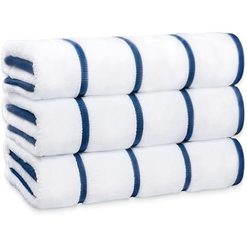 White Classic 35x70 Pool Towels Cover