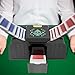 KTZCTPCA Rechargeable Automatic Card Shuffler, Electric Playing Cards Shuffler Machine, Electric Shuffling Machine, Low Noise Card Shuffler, Electric Mixing Card Shuffler for Poker