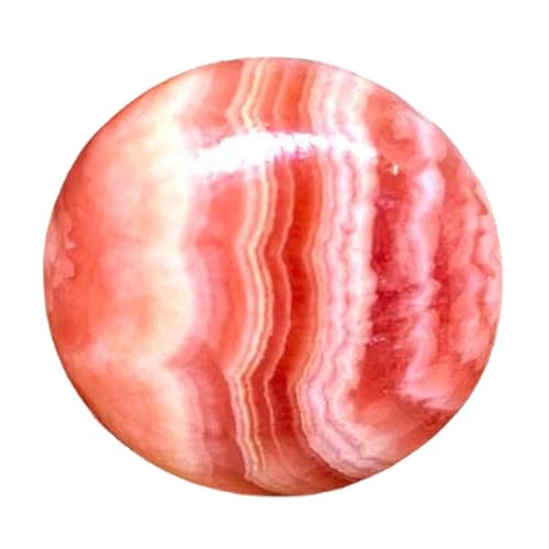 Rhodochrosite gemme naturelle haut de gamme en cabochon rond 22 mm GH_NAT_05248