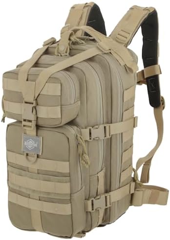 MAXPEDITION Falcon-II 23L EDC tactical backpack with clamshell opening and MOLLE webbing