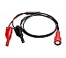 Cal Test Electronics CT2587 PVC Jacketed Coaxial Cable Assembly, Insulated BNC Male to Stacking Sheathed Banana Plug Connector, 50 Ohm, 200cm Length, Red (Pack of 10)
