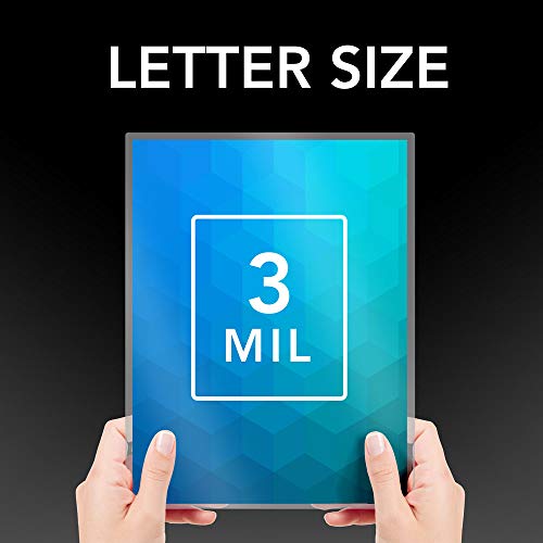 Gbc Laminating Sheets, Self Adhesive Pouches, Letter Size, Glossy, 3 Mil, Selfseal, 10 Pack (3747308) #TOP1