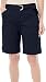 Gloria Vanderbilt Women's Sierra Stretch Twill Short with Self Belt, Midnight Affair, 8