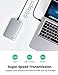 immagine 1UGREEN Case Esterno per Disco Rigido USB C 3.1 Gen 2 UASP 6Gbps Case Hard Disk Esterno per 7mm e 9.5mm SATA I II III HDD SSD 2.5'' da 6TB Compatibile Samsung WD Toshiba Seagate Hitachi, PS4, Xbox