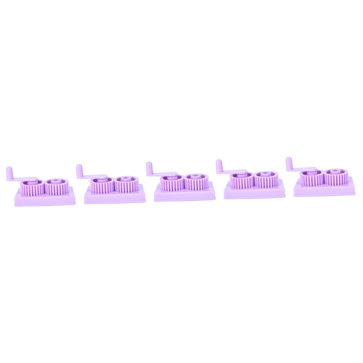 DOITOOL 5 Pezzi Strumento per Quilling Piegatore Mano per Creare Forme Ondulato Attrezzo Fai da Te per Decorazioni e Biglietti Carta Leggero e Pratico per Iniziare con Quilling