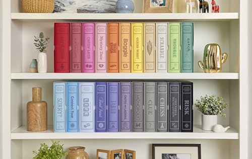 WS Game Company Complete Collection of 22 Vintage Bookshelf Board Games Including Scrabble, Monopoly, Clue, Yahtzee, Battleship, Chess, Candy Land &amp; Sorry! – Classic Family Games for Kids &amp; Adults