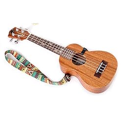 Ukulélé Sangle de style ethnique durable réglable avec ruban à clipser pour ukulélé Hawaï - Les Beatles, Paul McCartney, John Lennon, RIngo Starr, George Harrison Ukulélé Sangle de style ethnique durable réglable avec ruban à clipser pour ukulélé Hawaï – Image 3