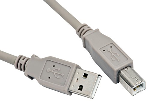 L-link LL-CAB-SB-1302 - Cable USB para impresora, color gris Cover