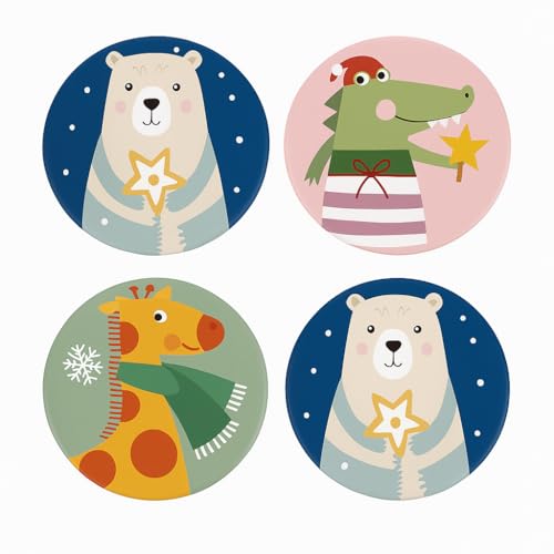 MC-Trend Lot de 4 chaufferettes de poche pour mains et doigts au chaud, coussins chauffants...