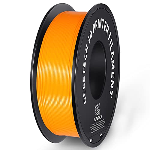 Image of Geeetech Orange PLA 3D Printer Filament, PLA 3D Printer Filament 1kg Spool(2.2lbs) Dimensional Accuracy + /- 0.02 mm, 3D Printing Filament Fits for Most FDM 3D Printers