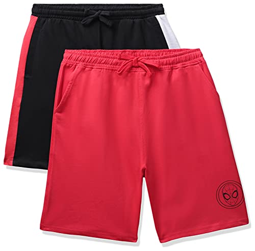 Kidsville Boys Cotton Shorts (Pack of 2) (8905030363984_Multicolor9_13 Years-14 Years)