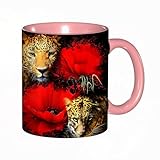 Description du matériau : Fabriqué en céramique de haute qualité, le mug présente un revêtement lisse et uniforme. Le fond est élégant et poli, avec une anse classique courbée, soigneusement soudée et douce au toucher.