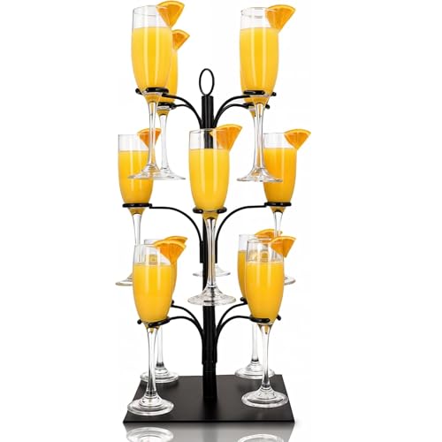 Ksestor Drink Stand - Holds 12 Glasses – Cocktail...