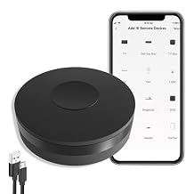 SENCKIT WiFi Smart Remote Controller Smart Home IR Universal Remote Blaster, One for All Control TV DVD AUD Fan Air Conditioner etc, Compatible with Alexa and Google Home