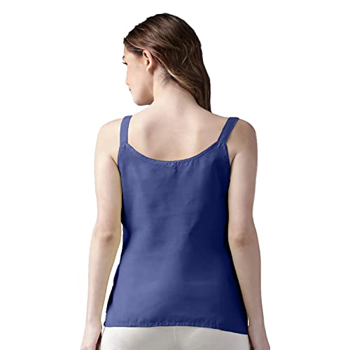 Image of Cotton Short Camisole Non-Stretchable Slip for Women | Short Kurti Slip | Short Camisole | Half-Length Lining | Waist Length Inner | Sameez | Samij(Half Slip)