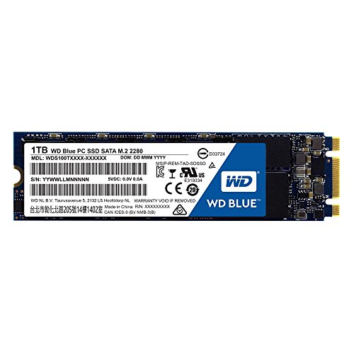 WD Blue 1TB SSD 高性能 99% WD Blue M.2 1TB Internal SSD Solid State Drive - SATA 6Gb/s 2.5