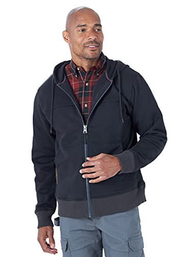 Wrangler Men's Tough Layers Full Zip Work Hoodie