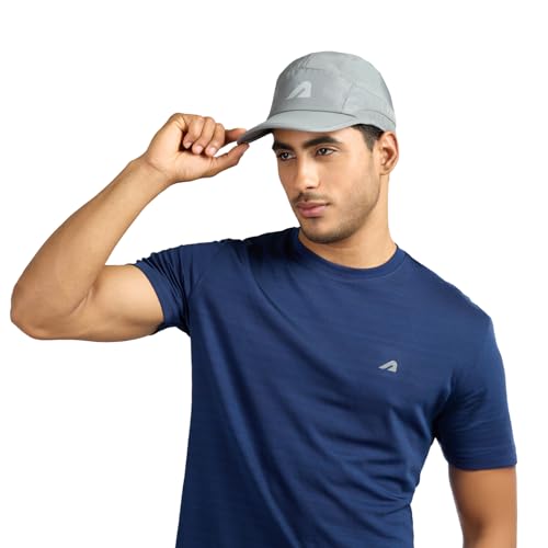 Image of Boldfit Mens Cap for Summer Lightweight & Breathable Sports Cap for Women with Adjustable Strap Moisture-Wicking Gym Cap for Running, Cricket, Outdoor & Fitness Use All-Weather Sun Protection Hat