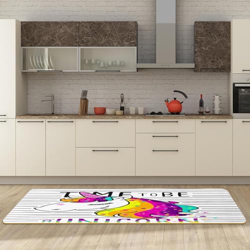 Alfombrillas de cocina antideslizantes VAPOKF evita resbalones con diseño 3