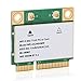 Acogedor AX200HMW WiFi 6 Wireless Card Dual Band 802.11 A/B/G/N/AC/AX Half Mini PCI-E WiFi Card Network Adapter BT5.2 for PC, Laptops, Only for WIN10 (64bit)