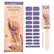 JACKY M.® Premium Gel-Nagelfolien – Lavender Hush, 20 Stück – Selbstklebende Nagelaufkleber – Gel Nail Wraps UV/LED Härtend