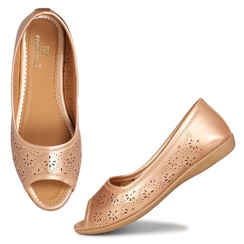 Image of Footshez Women's Black Ballet Flat | Women's Fashion Sandals Bellies-P