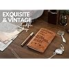 InnoBeta Anime Gifts for Men Women, Anime Lovers Journal Notebook with Pen, Refillable Sketchbook, Travel Diary, Lined Planner, 7x5 Inches, Brown - Image 2