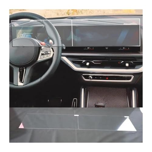 Verre trempé BMW XM 2024 protection d'écran navigation