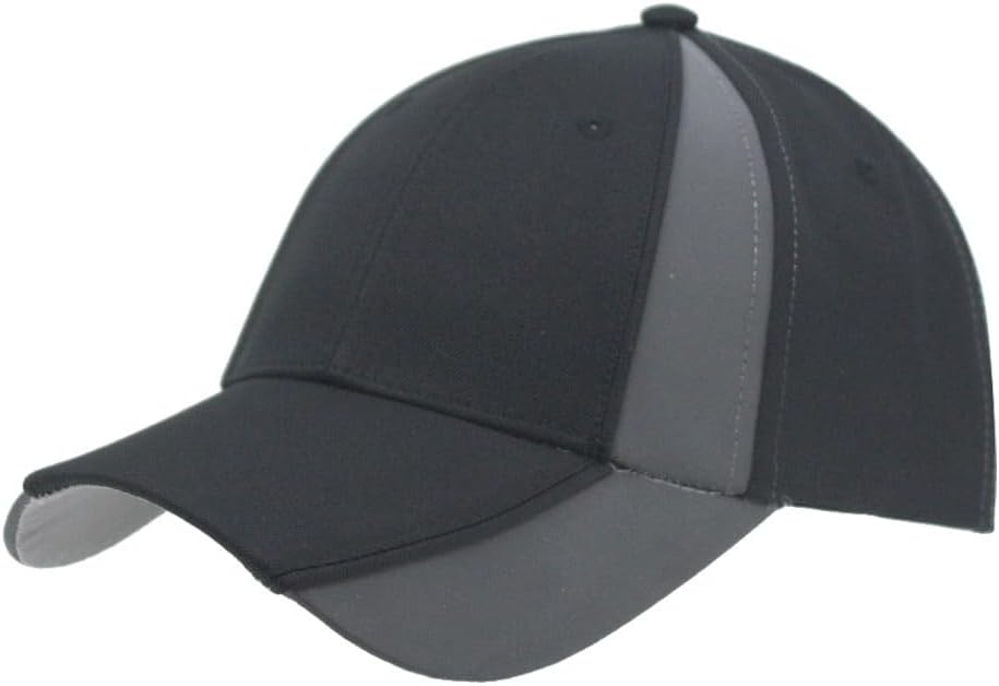 The Vintage Year Reflective High Visibility Piping Neon Polyester Twill Low Profile Structured Baseball Cap