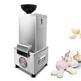 TECHTONGDA 110V Commercial Garlic Peeling Machine Electric Stainless Steel Garlic Peeler Automatic Garlic Peel Remover with Peeling Speed 25kg/h for Restaurants Barbecue Shops Canteen Hotels