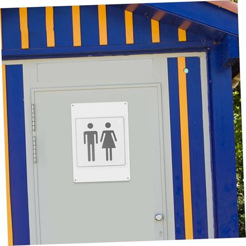 Signalisation extérieure et intérieure durable avec 2 panneaux aluminium