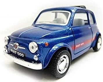 Amazon 1 24 フィアット500 メタリックブルー ルパン愛用車 ミニカー ミニカー ダイキャストカー ホビー