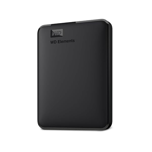 WD 2TB Elements Hard Disk Esterno Portatile, USB 3.2 Gen 1 SuperSpeed/USB 3.0, Espandibilità plug-and-play, Formatto per Windows, Nero