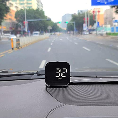 Velocímetro Digital | Head-Up Display Car Universal HUD | Velocímetro GPS para caminhão 2x2x0,5 pole