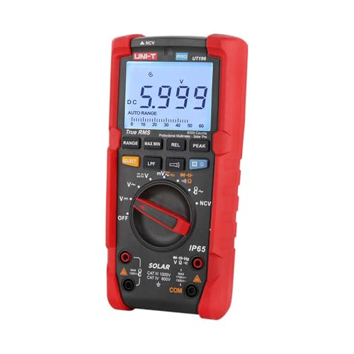 Image of UNI-T UT196 1700V True RMS Digital Multimeter with IP65 Protection Rating Makes Measurement Reliable in Solar environments
