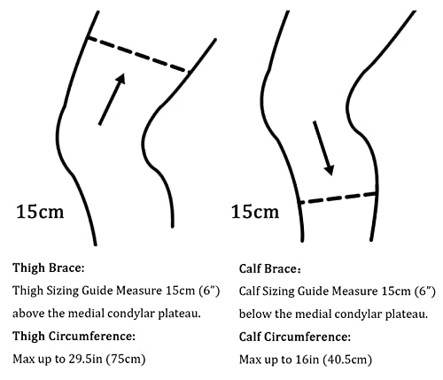 Jewlri Hinged Rom Knee Brace Leg Brace Adjustable Post Op Knee Immobilizer Protector For Meniscus Tear Acl Mcl Pcl Men And Women, Right Left Leg Brace #TOP3