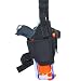 EKIND Adjustable Tactical Leg Holster Compatible for Nerf N-Strike Elite Series Blaster (Black)