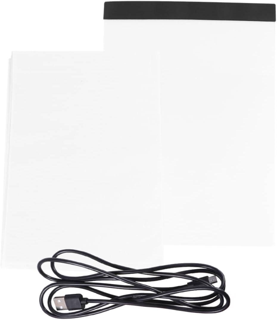 TEHAUX Backlit Copy Board Led Light Box Tracing Light Box Lightbox Tracing Board Thin Pad for Art Design and Stencil Drawing