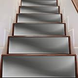 Alluminium Black and White Smooth Surface Backdrop Silver Blurred Stair Treads Runner Non Slip Self