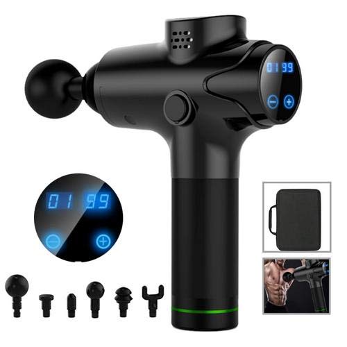 Preisvergleich Produktbild Handheld-Fascia Gun Multifunktions Muscle Massage Fitness geräuschlose Elektroschockpistole Muskelermüdung zu Entlasten