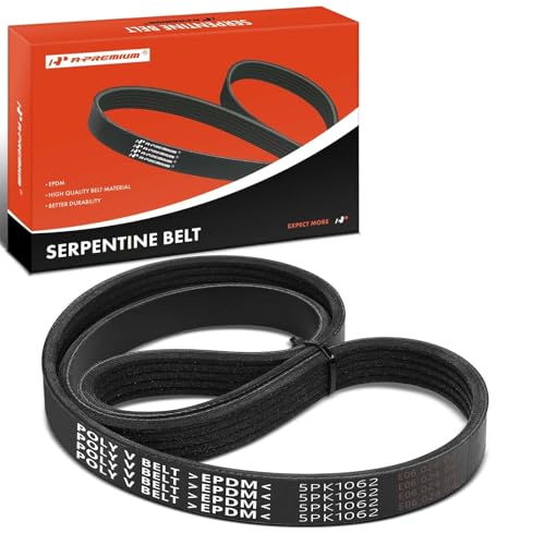 A-Premium 40.01 Inch Serpentine Belt For Toyota, Dodge, Chevy, GMC, Honda, Mazda, Mitsubishi, Ford, Pontiac, Eagle, Porsche, Saturn & Mercury Cars - Camry 1983 1986-1991, Avenger, HHR, Cobalt