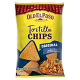 Old El Paso Chips de tortilla salados crujientes, sabor Original - 185 gr