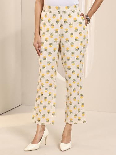 Image of Libas Printed Cotton Straight Kurta Set for women | daily wear suit