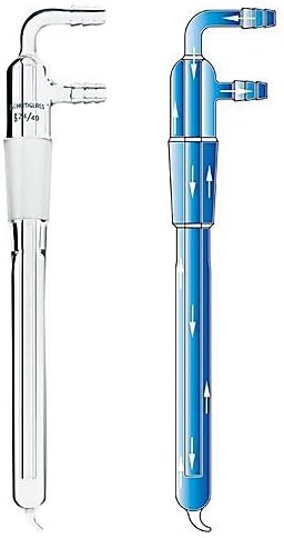 Chemglass CG-1222-04 Series CG-1222 Cold Finger Condenser, 29/42 Inner Joint, 200 mm Length Below Joint