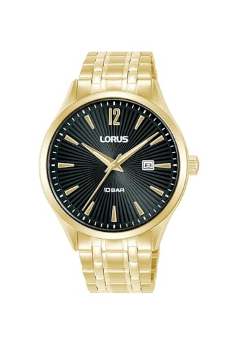 Lorus Herren Uhr Quarz mit Edelstahlgehäuse