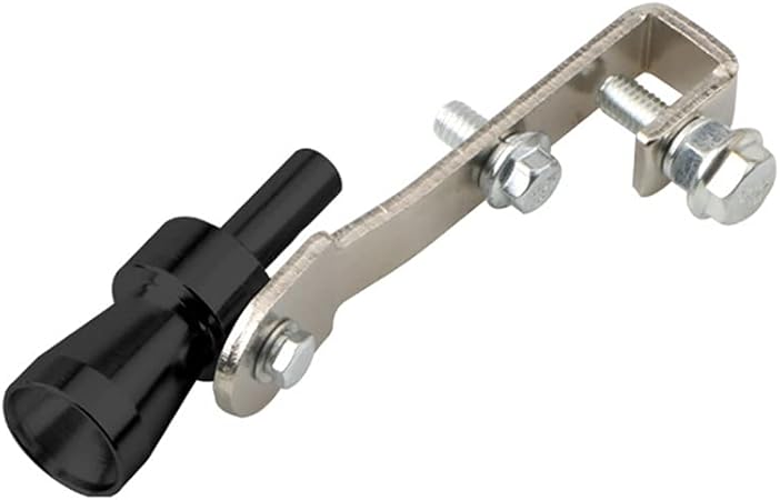 Amazon Takusi 車用マフラーカッター 自動車 マフラー ジェット サウンド 音変わる マフラー用 笛 ターボ サウンド エキゾースト マフラー 排気 ホイッスル ブローオフ バルブ シミュレータ 軽自動車 乗用車 外装パーツ 口径18mm ブラック S マフラーカッター 車